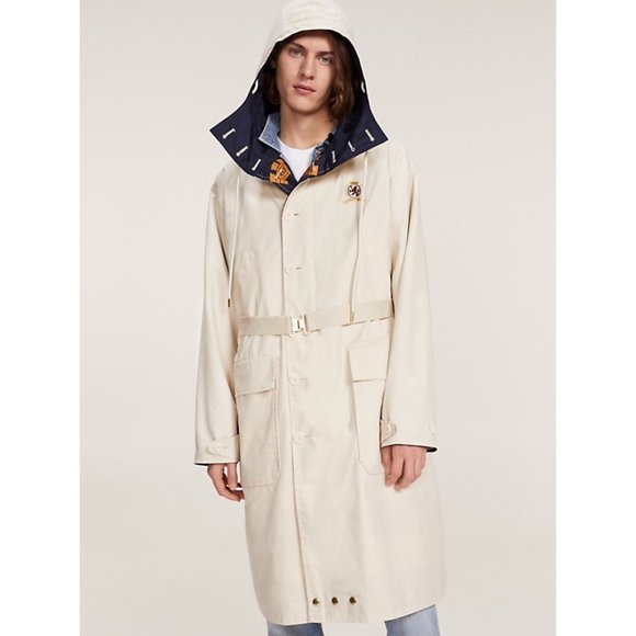$770 Tommy Hilfiger Collection Reversible Coat - Picture 5 of 8